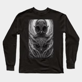 Owl Eyes Lover Bird Long Sleeve T-Shirt